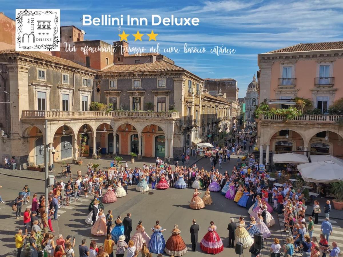Bellini Inn Deluxe Aeroporto di Catania Fontana Rossa Esterno foto